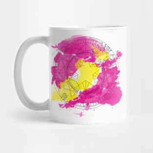 Magical Girl Circle Splatter Mug